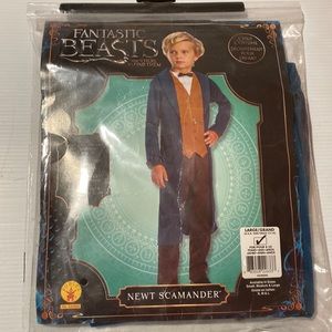 Fantastic Beasts Newt Scamander Halloween Costume unopened. Size L Ages 8-10.
